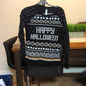 Light up Halloween sweatshirt size large